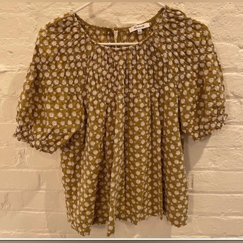 Madewell Embroidered Top